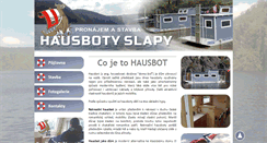 Desktop Screenshot of hausbotyslapy.cz